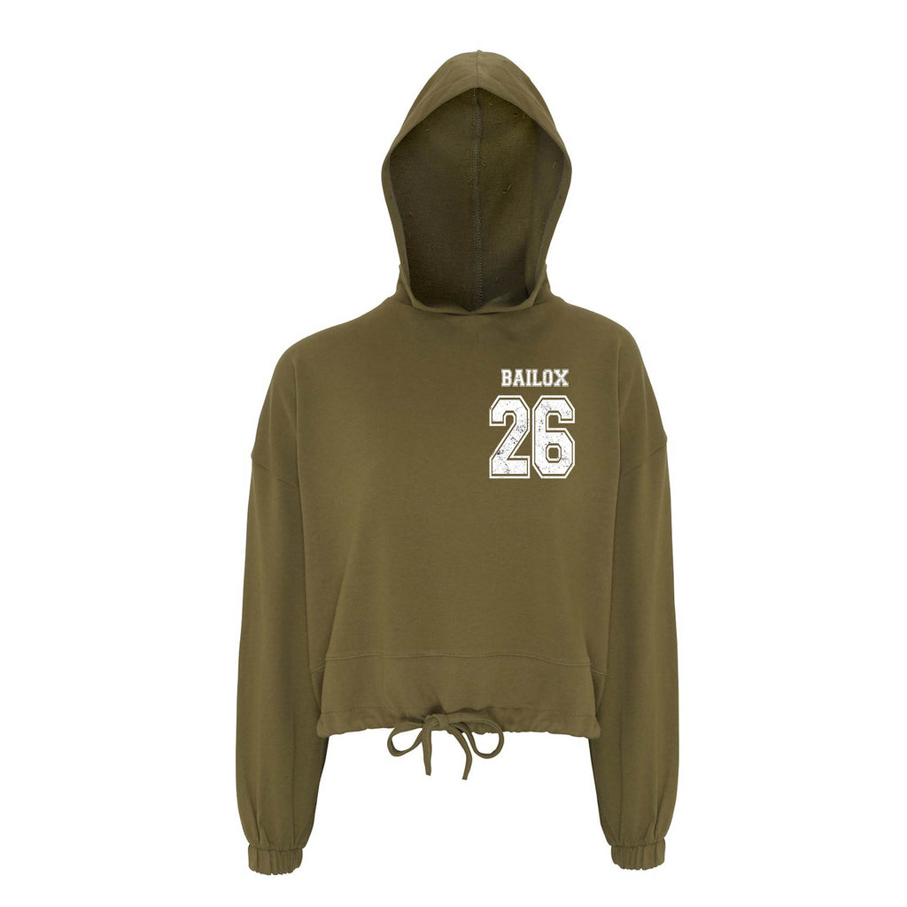 26' Squad Oversized Cropped Ladies Hoodie