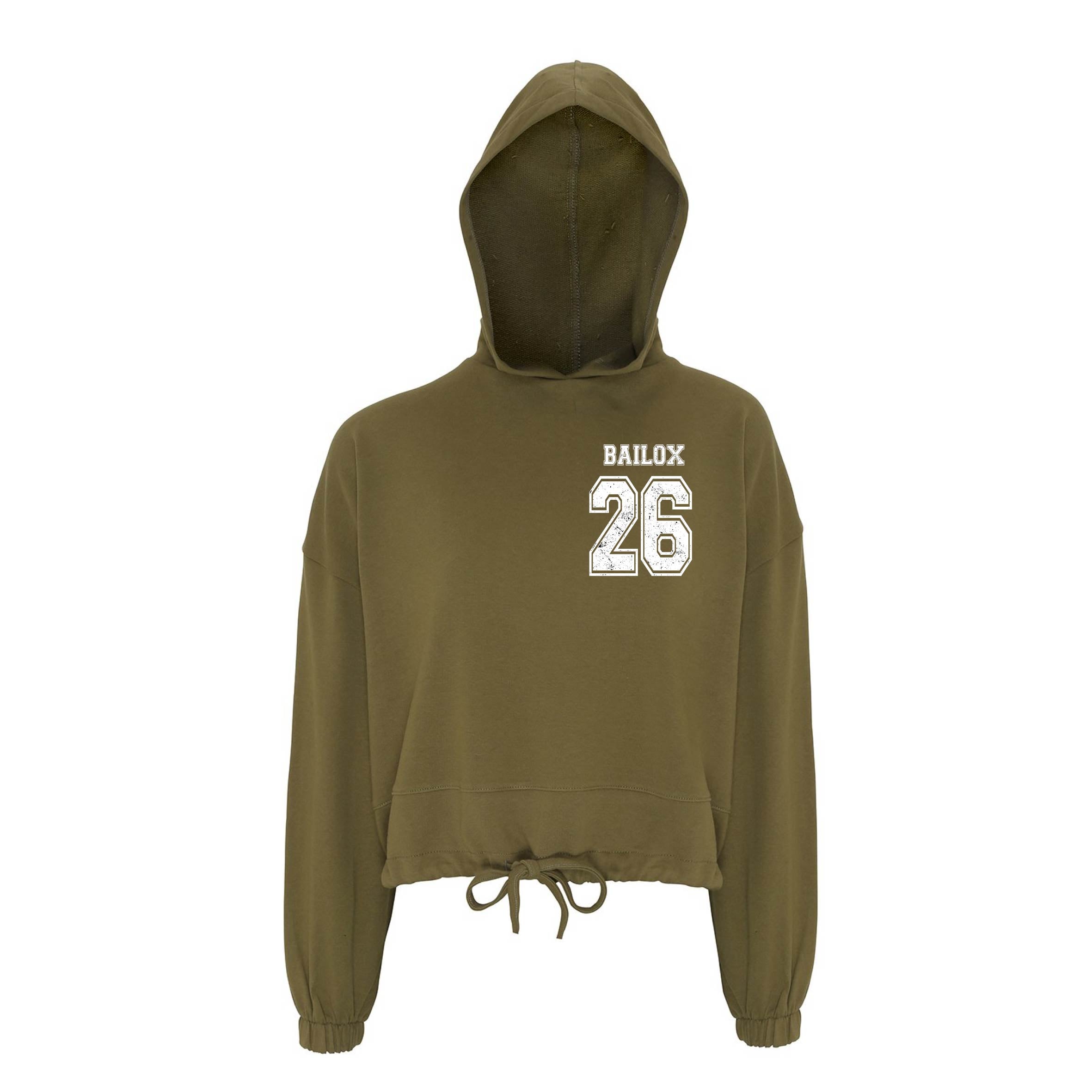 26' Squad Oversized Cropped Ladies Hoodie