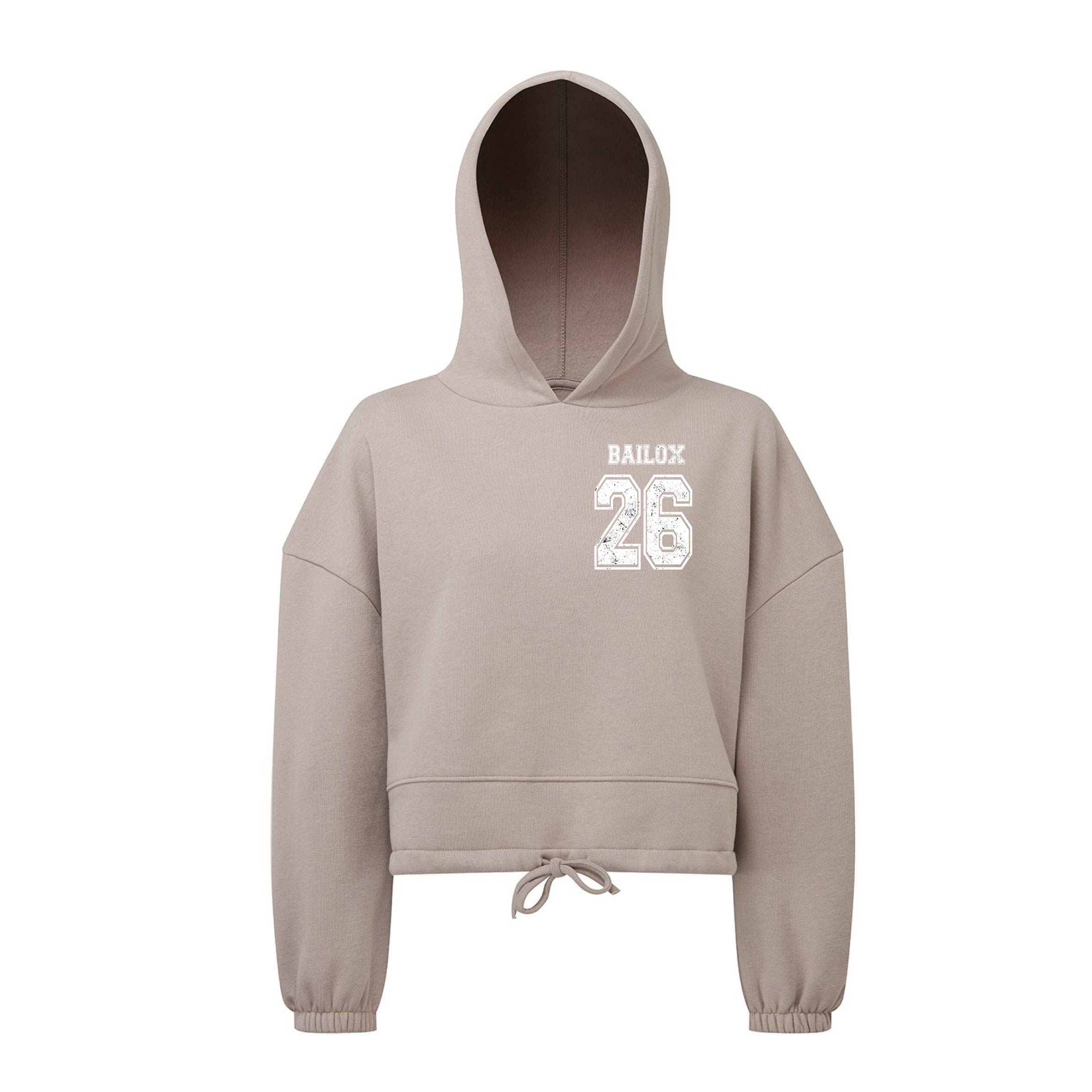 26' Squad Oversized Cropped Ladies Hoodie