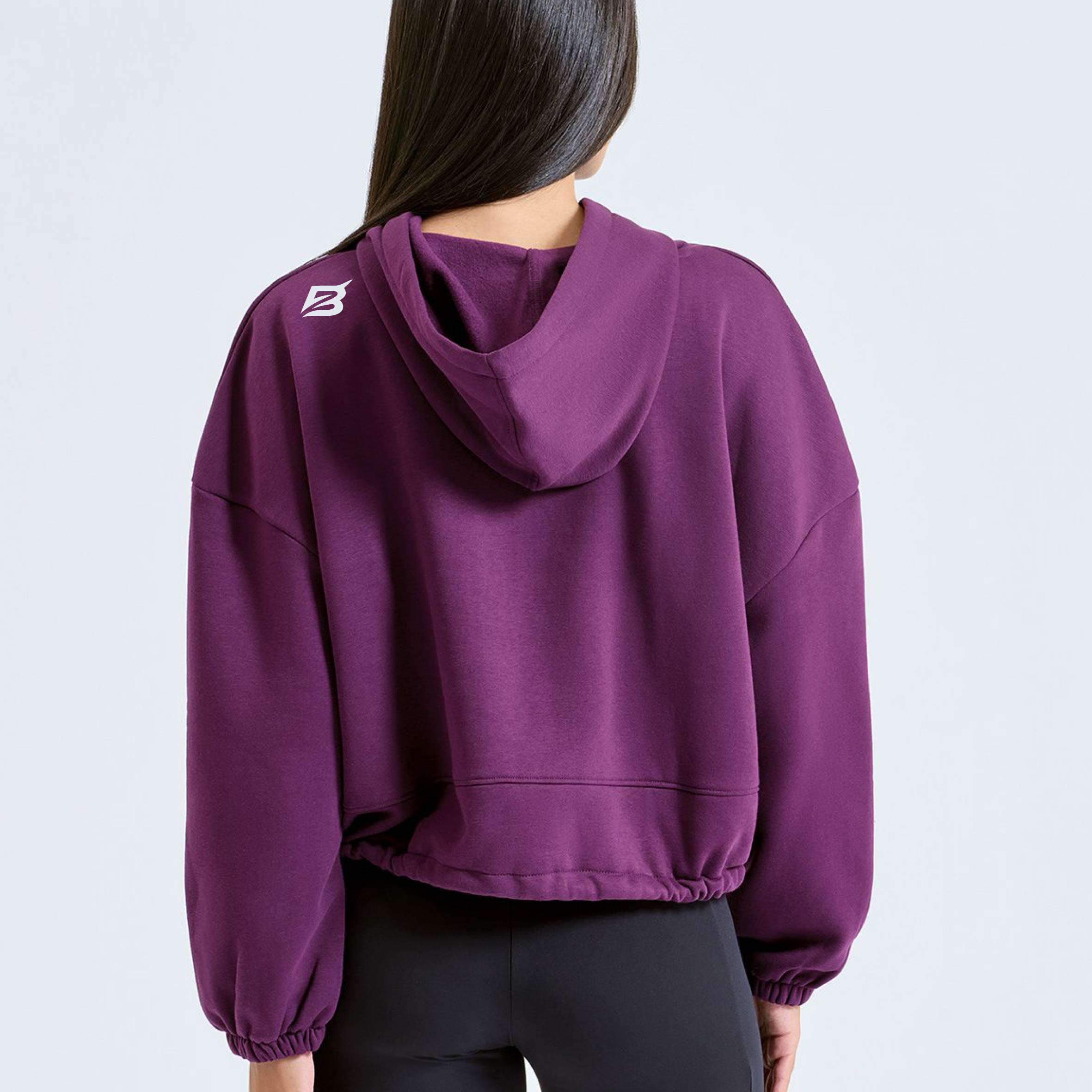 26' Squad Oversized Cropped Ladies Hoodie