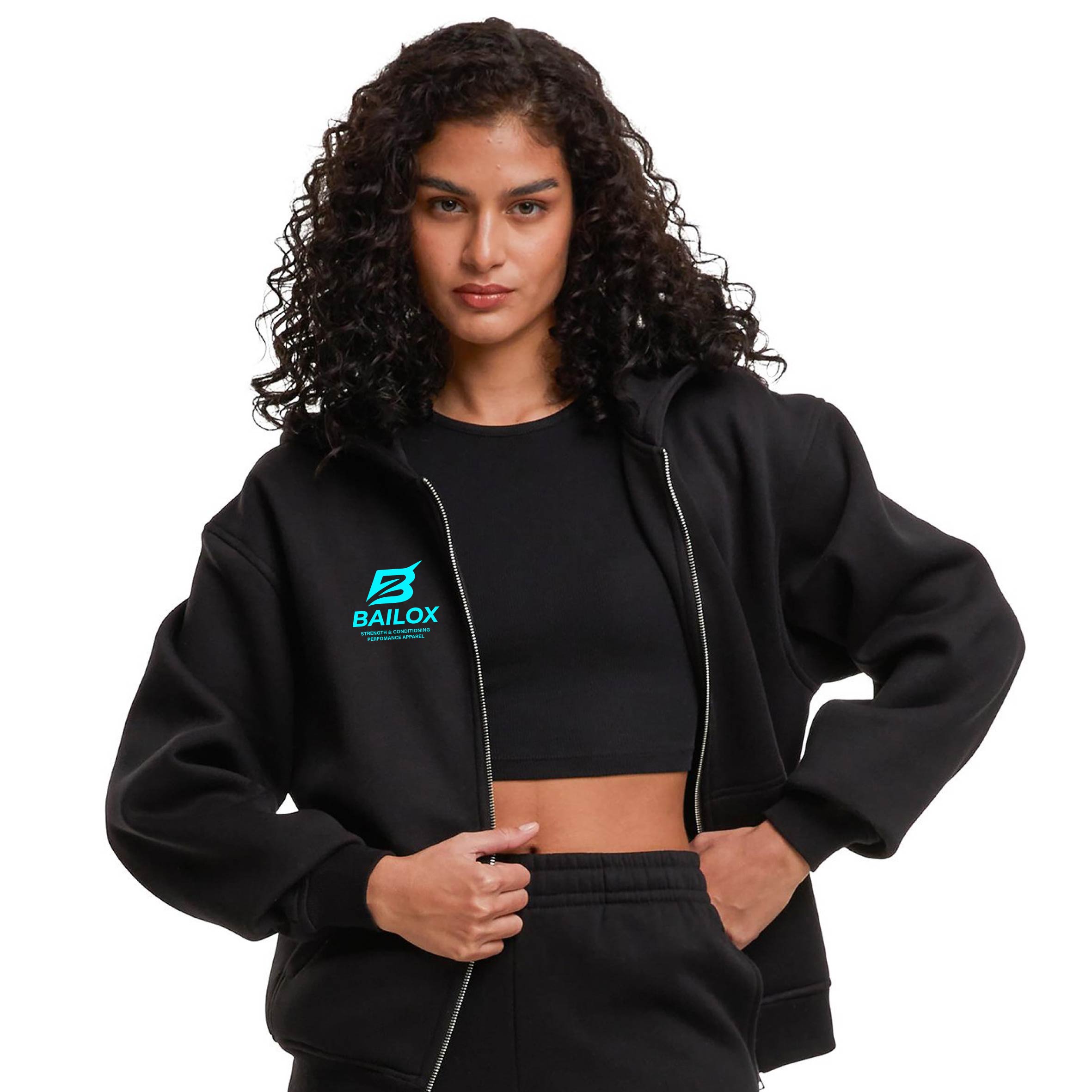 Ladies Heritage Relaxed Fit Zipped Hood