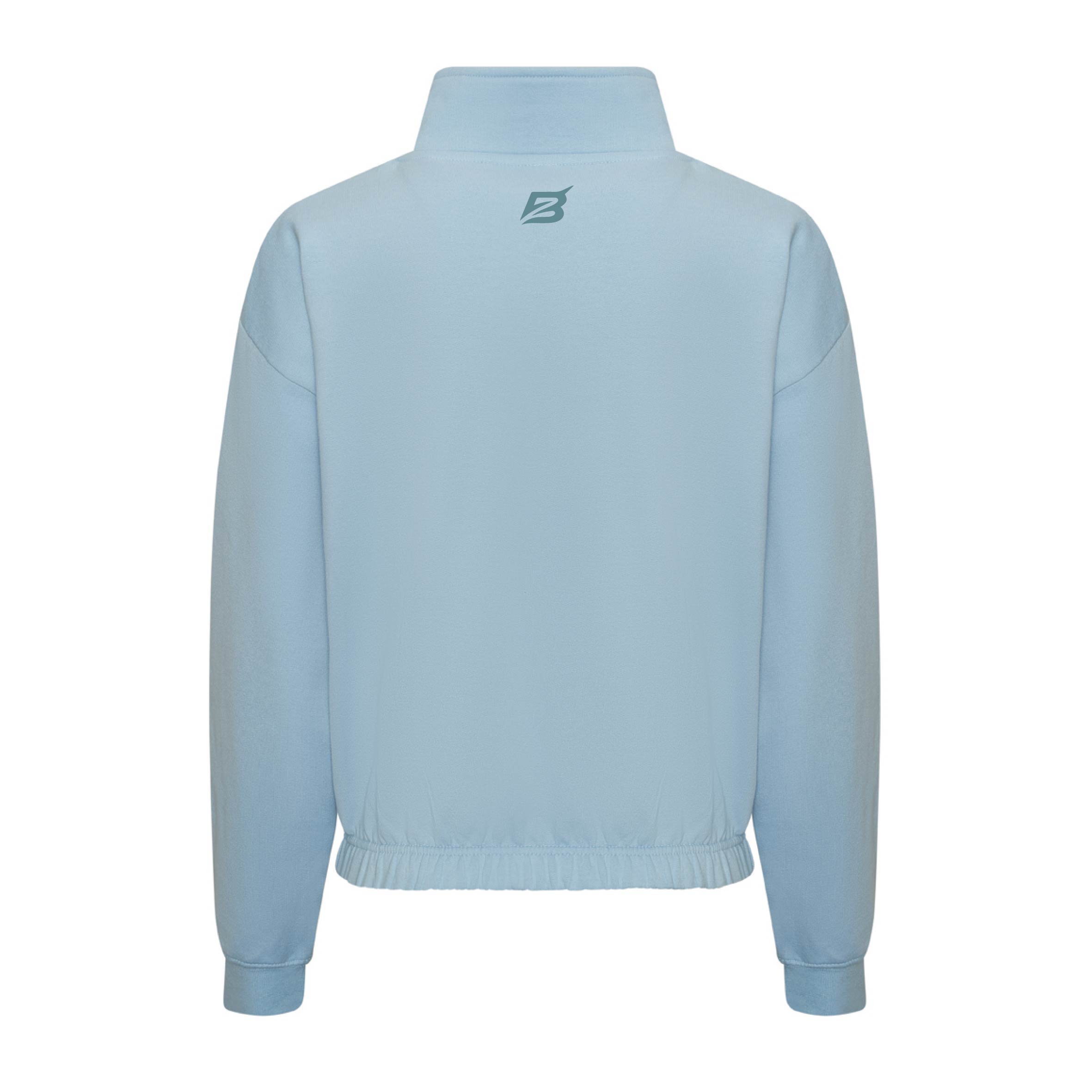 Strength Cropped 1/4 Zip Sweatshirt