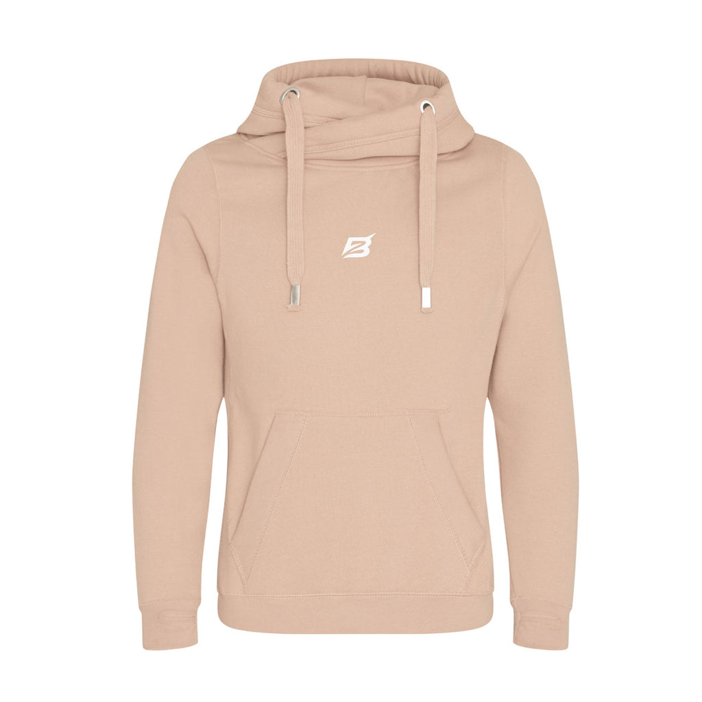 Identity Cross Neck Ladies Hoodie